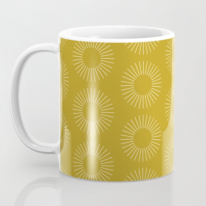 Minimalist Sunray Pattern XVI Coffee Mug Gallery Image 3