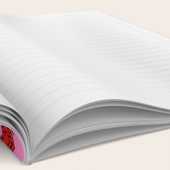 Exotic Pink + Red Wildcats Notebook Gallery Image 2