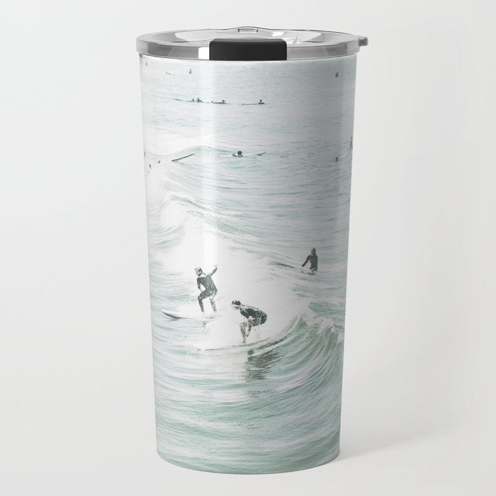 Surfer Waves Coastal Ocean Travel Mug Gallery Image 1