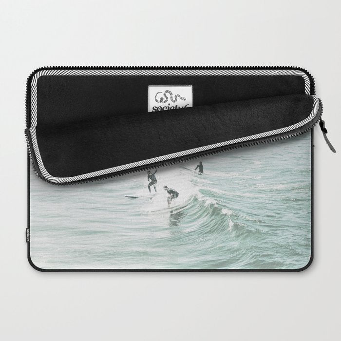Surfer Waves Coastal Ocean Laptop Sleeve Gallery Image 2