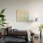 Surfer Waves Coastal Ocean Wood Wall Art Gallery Image 2