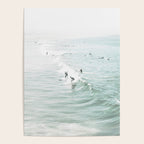 Surfer Waves Coastal Ocean Poster Gallery Image 4