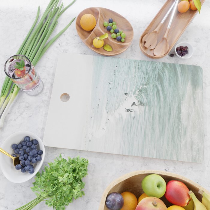 Surfer Waves Coastal Ocean Cutting Board Gallery Image 2