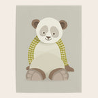 Whimsical Giant Panda Poster Gallery Image 4