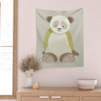 Whimsical Giant Panda Wall Tapestry Gallery Image 2