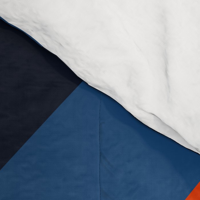 Colorful Classic Retro 70s Vintage Style Stripes - Padona Comforter Gallery Image 4