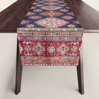 Heirloom Navy Jewels Table Runner Gallery Image 1