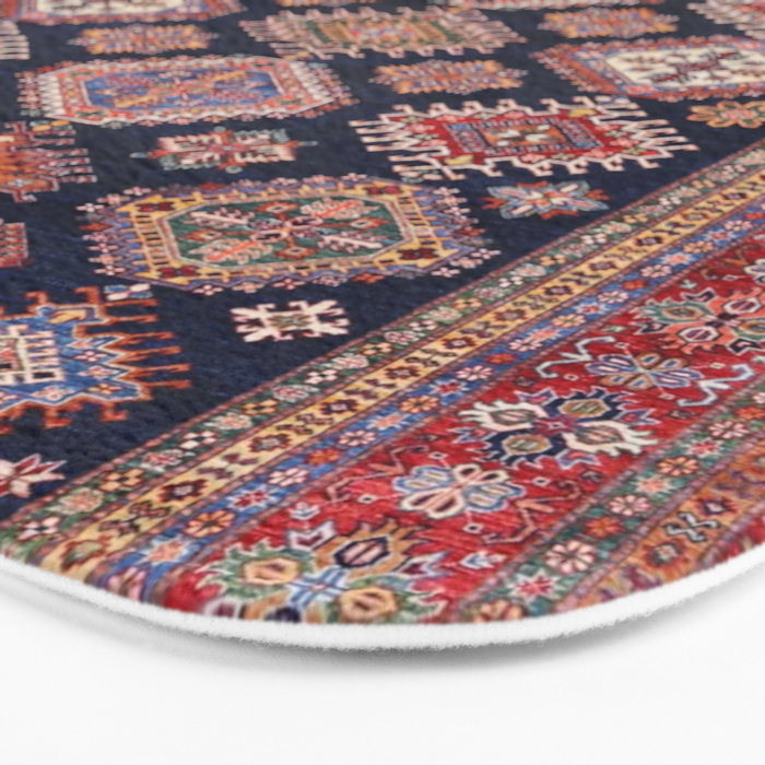 Heirloom Navy Jewels Bath Mat Gallery Image 3