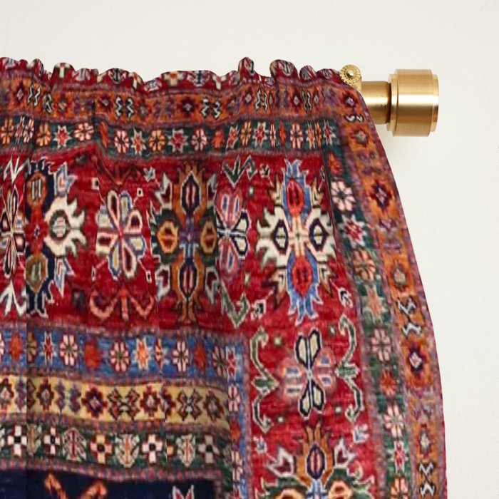 Heirloom Navy Jewels Window Curtain Gallery Image 2