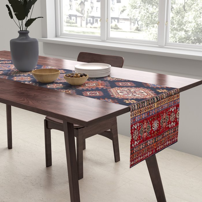 Heirloom Navy Jewels Table Runner Gallery Image 2