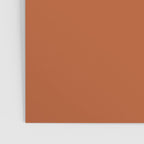 Warm Spiced Orange Solid Color Poster Gallery Image 3