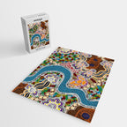 Authentic Aboriginal Art -  Jigsaw Puzzle Gallery Image 2