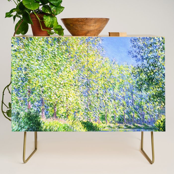 Monet: Bend in the River Epte Credenza Gallery Image 1