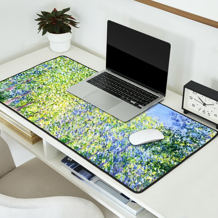 Monet: Bend in the River Epte Desk Mat Gallery Image 2