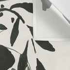 Green and Black Still Life Wall Tapestry Gallery Image 3