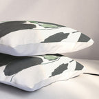 Green and Black Still Life Pillow Sham Gallery Image 3