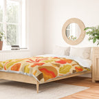 Spring Mushroom Print Duvet Cover Gallery Image 2