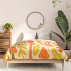 Spring Mushroom Print Comforter Gallery Image 3