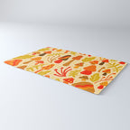 Spring Mushroom Print Rug Gallery Image 3