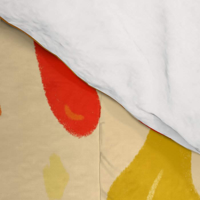 Spring Mushroom Print Comforter Gallery Image 4