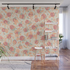 Abstract wild garden 2SM Wall Mural Gallery Image 1