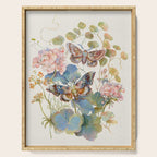 Geranium Moths Serving Tray Gallery Image 1