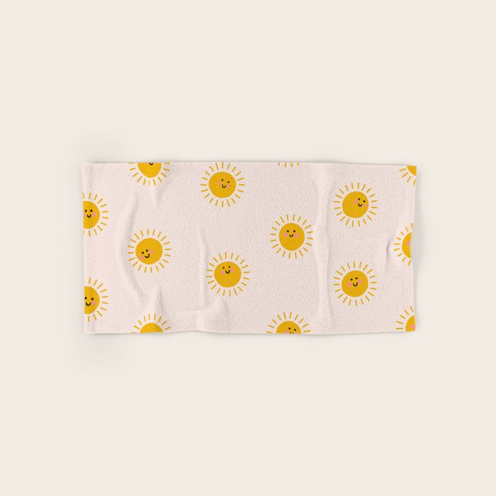 Happy Sunshine Bath Towel Gallery Image 1