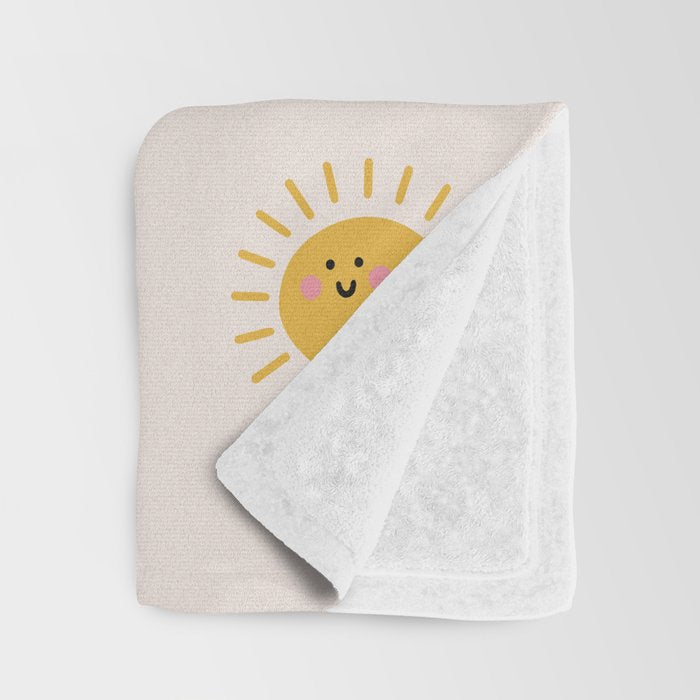 Happy Sunshine Throw Blanket Gallery Image 3