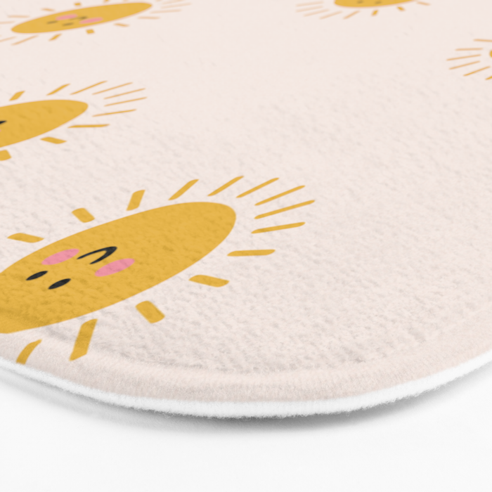 Happy Sunshine Bath Mat Gallery Image 3
