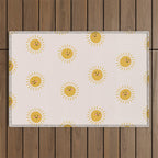 Happy Sunshine Outdoor Rug Gallery Image 1