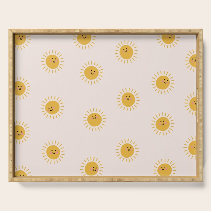 Happy Sunshine Serving Tray Gallery Image 1