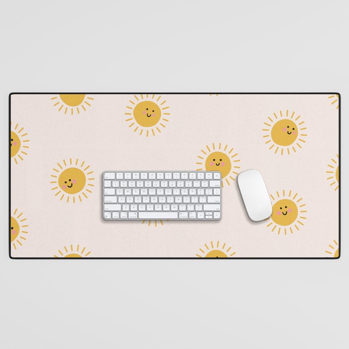 Happy Sunshine Desk Mat Gallery Image 1