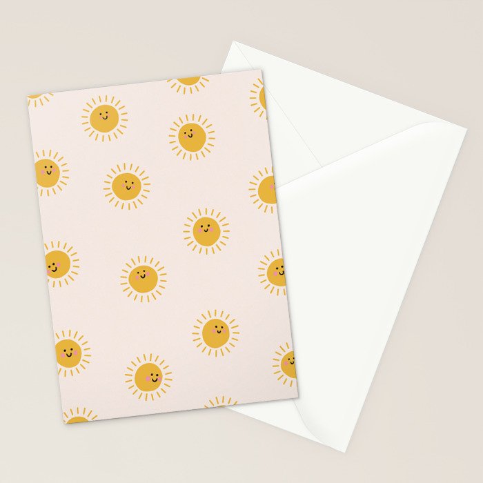 Happy Sunshine Stationery Card Gallery Image 2