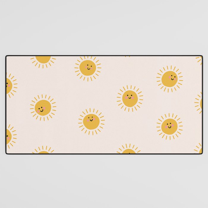 Happy Sunshine Desk Mat Gallery Image 3