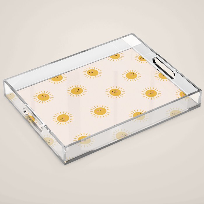 Happy Sunshine Acrylic Tray Gallery Image 1
