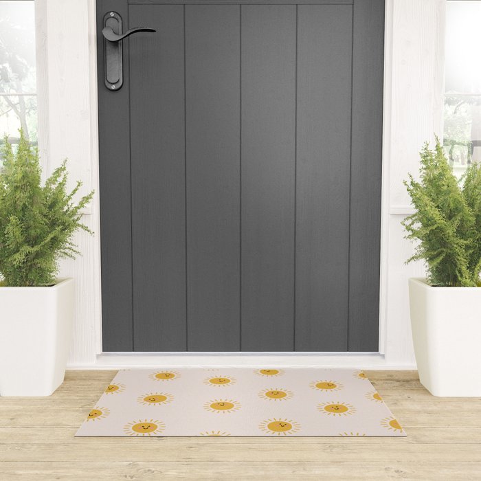 Happy Sunshine Welcome Mat Gallery Image 3