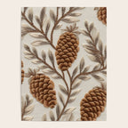 Holiday Decorative Pinecone Poster Gallery Image 4