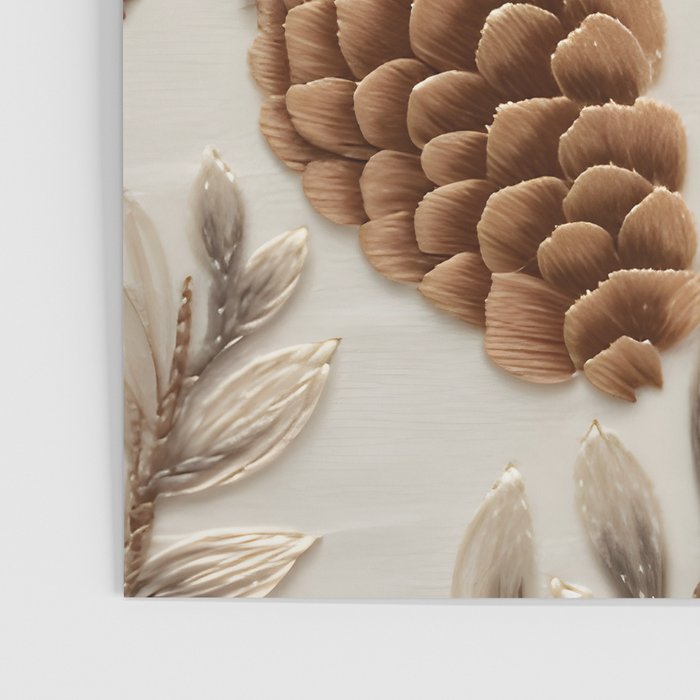 Holiday Decorative Pinecone Poster Gallery Image 3