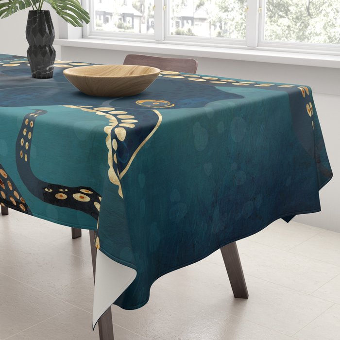 Metallic Octopus IV Tablecloth Gallery Image 3