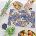 Leopard Cubs Starry Night Cutting Board Gallery Image 2