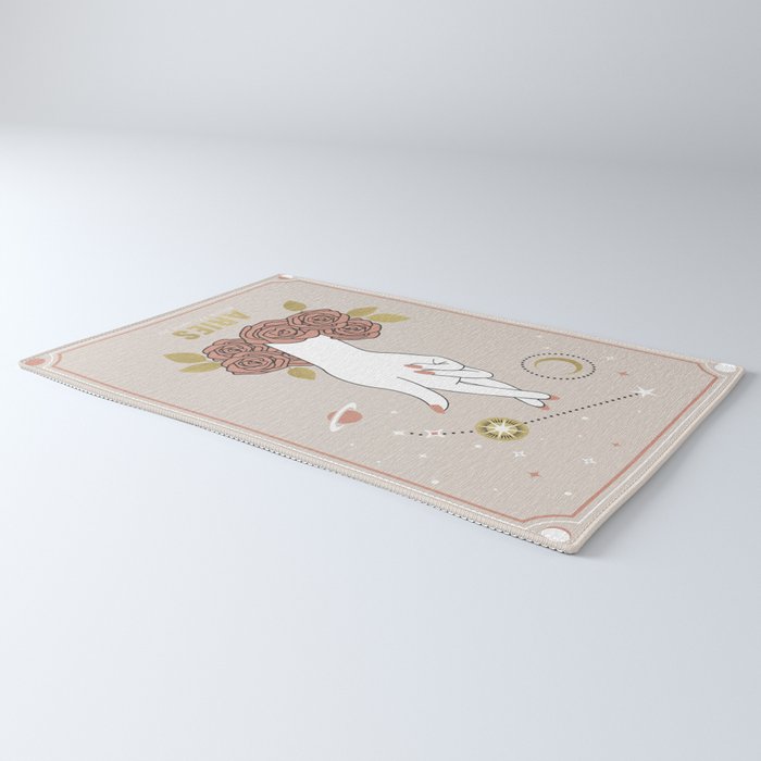 Aries Zodiac Series Rug Gallery Image 3