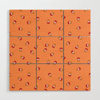 Candy Corn Print Wood Wall Art Gallery Image 1