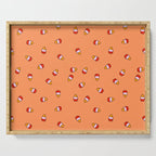 Candy Corn Print Serving Tray Gallery Image 1