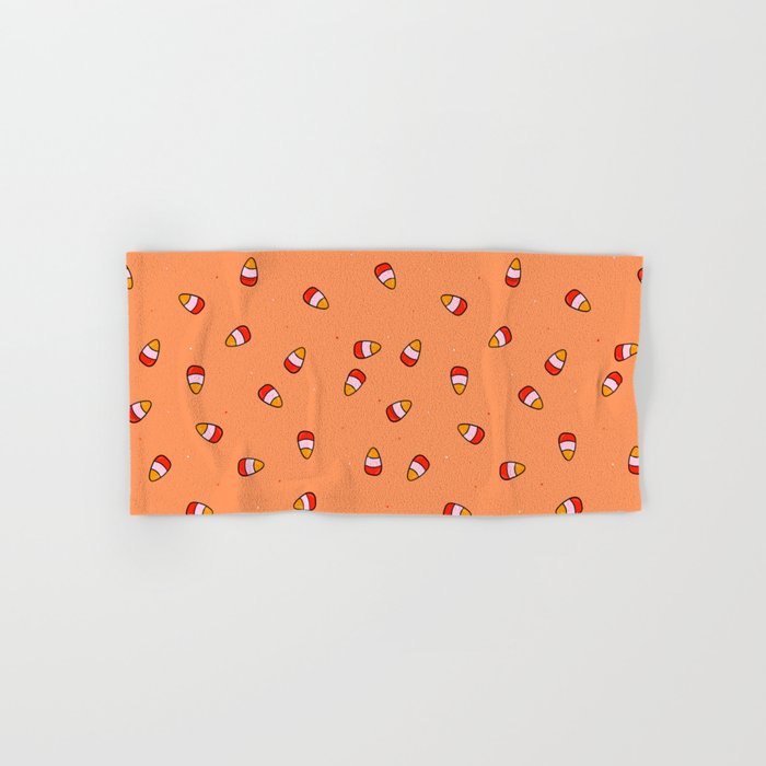 Candy Corn Print Bath Towel Gallery Image 1