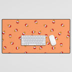 Candy Corn Print Desk Mat Gallery Image 1