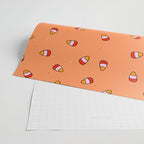 Candy Corn Print Wrapping Paper Gallery Image 2