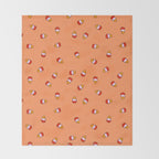 Candy Corn Print Throw Blanket Gallery Image 2