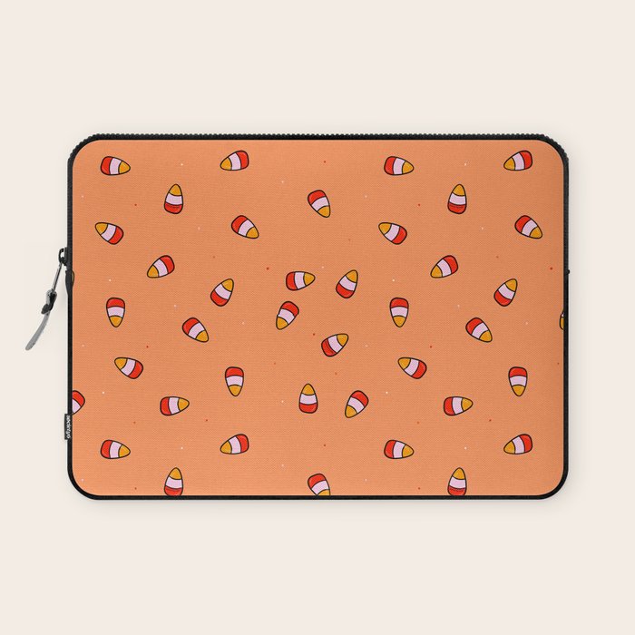 Candy Corn Print Laptop Sleeve Gallery Image 1