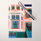 Christmas lights Wrapping Paper Gallery Image 1