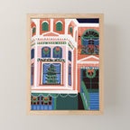 Christmas lights Mini Art Print Gallery Image 1